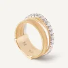 Marco Bicego Bague Avec Bandeau De Diamants, Modele Moyen Shop