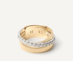 Marco Bicego Bague Avec Bandeau De Diamants, Modele Moyen Shop