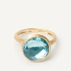 Marco Bicego Bague Avec Topaze Bleue Hot