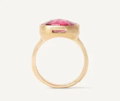 Marco Bicego Bague Avec Tourmaline Rose, Grand Modele Cheap