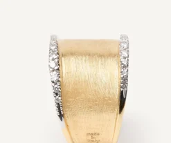 Marco Bicego Bague Bandeau Avec Diamants, Modele Moyen Outlet