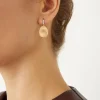 Marco Bicego Boucle D'Oreille Avec Crochet En Diamants, Petit Modele Cheap