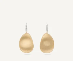 Marco Bicego Boucle D'Oreille Avec Crochet En Diamants, Modele Moyen Hot