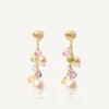 Marco Bicego Boucle D'Oreille Avec Perles Et Pierres Multicolores Store