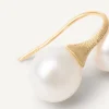 Marco Bicego Boucle D'Oreille Fermoir Crochet Avec Perle Best Sale