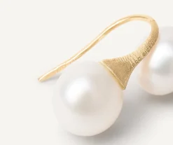 Marco Bicego Boucle D'Oreille Fermoir Crochet Avec Perle Best Sale