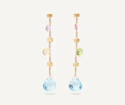 Marco Bicego Boucle D'Oreille Multicolore Avec Topaze Shop