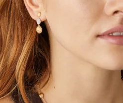 Marco Bicego Boucle D'Oreille Triple Avec Diamants Online