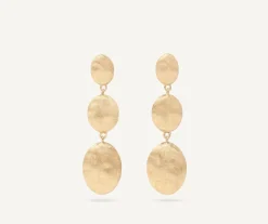 Marco Bicego Boucle D'Oreille Triple Avec Elements Ovales Fashion