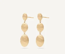 Marco Bicego Boucle D'Oreille Triple Avec Elements Ovales Fashion