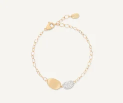 Marco Bicego Bracelet Avec Diamants Et Chaine Reglable Best Sale