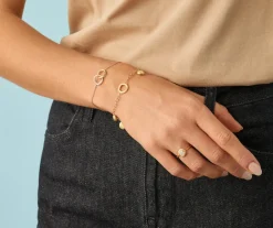 Marco Bicego Bracelet Avec Elements Ronds Et Pieces De Monnaie Online