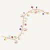 Marco Bicego Bracelet Avec Perles Et Pierres Multicolores New
