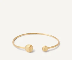 Marco Bicego Bracelet Bangle Avec Deux Billes New