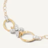 Marco Bicego Bracelet Reglable Avec Elements Fleuris Paves De Diamants Shop