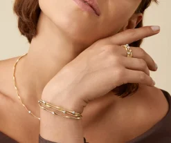 Marco Bicego Bracelet Trois Rangs Avec Diamants New