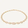 Marco Bicego Collier Avec Degrade De Feuilles D'Or Et Diamants Cheap