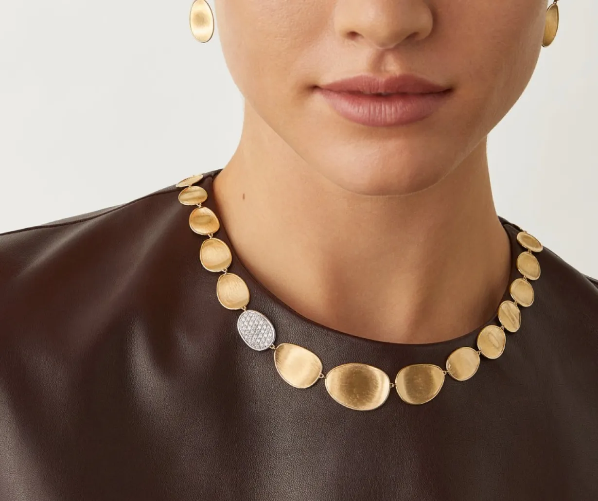 Marco Bicego Collier Avec Diamants Fashion