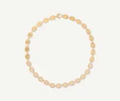 Marco Bicego Collier Avec Diamants Lunaria Best Sale