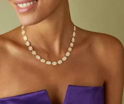 Marco Bicego Collier Avec Diamants Lunaria Best Sale