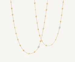 Marco Bicego Collier Avec Elements Ovales Et Diamants Flash Sale