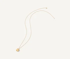 Marco Bicego Collier Avec Pendentif Bille Et Diamants New