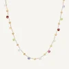 Marco Bicego Collier Avec Pierres Multicolores Online