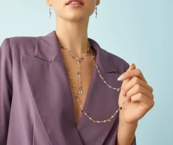 Marco Bicego Collier Avec Pierres Multicolores Cheap