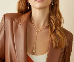 Marco Bicego Collier Cravate Avec Elements En Diamant Hot