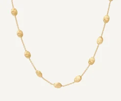 Marco Bicego Collier En Or Avec Elements Ovales Mini Best Sale