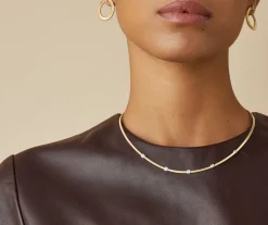 Marco Bicego Collier Fin Avec Diamants Fashion