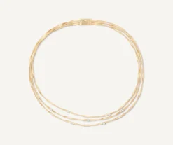 Marco Bicego Collier Multi-Rangs Avec Diamants Sale