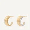 Marco Bicego Creole Avec Element De Diamants, Modele Mini Best Sale