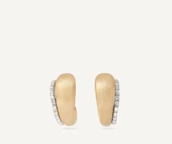 Marco Bicego Creole Avec Element De Diamants, Modele Mini Best Sale