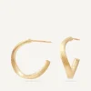 Marco Bicego Creole Avec Element De Diamants, Modele Moyen Fashion