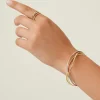 Marco Bicego 18Kt Yellow Gold Three-Strand Bangle With Diamonds Best