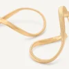Marco Bicego 18Kt Yellow Gold Twisted Irregular Hoop Earrings, Small Cheap