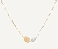 Marco Bicego Pendentif Avec Diamants Et Chaine Reglable, Modele Mini Best Sale