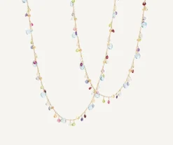 Marco Bicego Sautoir Avec Pierres Multicolores Best
