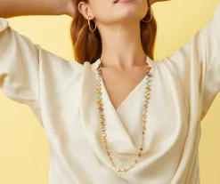 Marco Bicego Sautoir Avec Pierres Multicolores Flash Sale